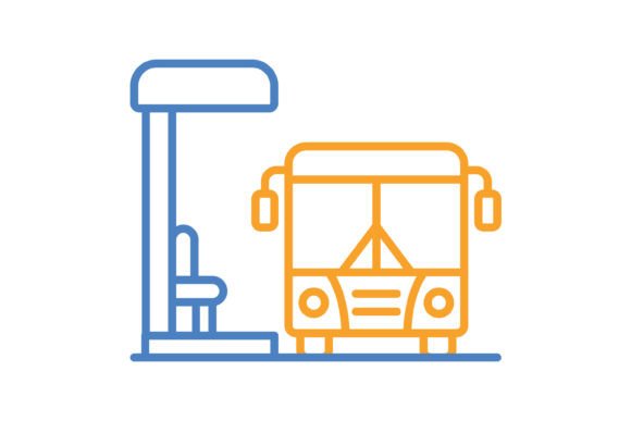 Bus Stop Blue Orange Line Icon: A Practical Guide for Creators and Developers