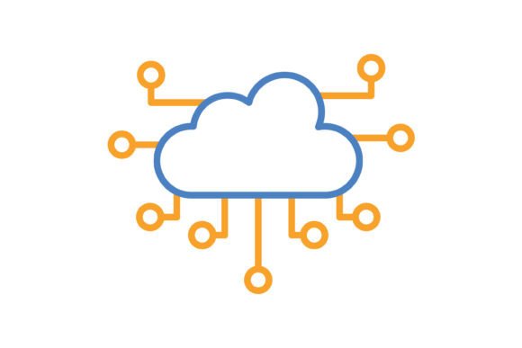 Cloud Computing Blue Orange Line Icon Set: A Practical Review for Digital Creators