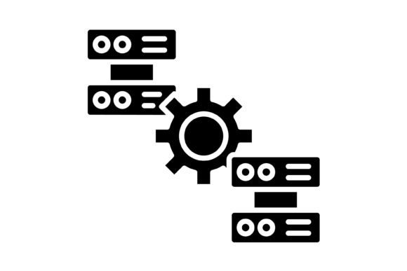 Database Glyph Icon: Streamlining Your Visual Communication Strategy
