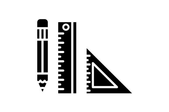 Geometry Glyph Icon: A Modern Design Asset