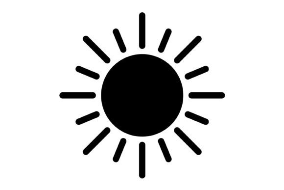 Mastering Visual Communication with the Brightness Glyph Icon