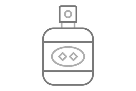 Perfume Greyscale Line Icon: Streamline Your Design Workflow