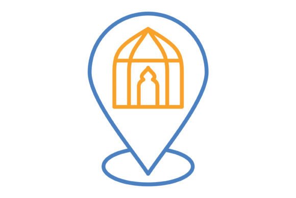 Pin Blue Orange Line Icon: A Versatile Toolkit for Modern Digital and Print Design