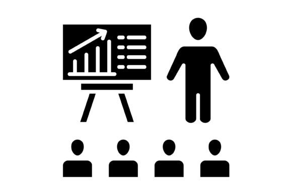 Streamlining Visual Communication with the Presentation Glyph Icon
