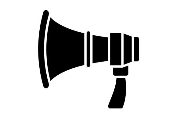 Streamlining Your Design Workflow with the Loud Speaker Glyph Icon Collection