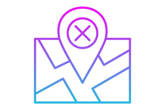Wrong Location Line Gradient Icon: A Practical Guide to Integration and Use